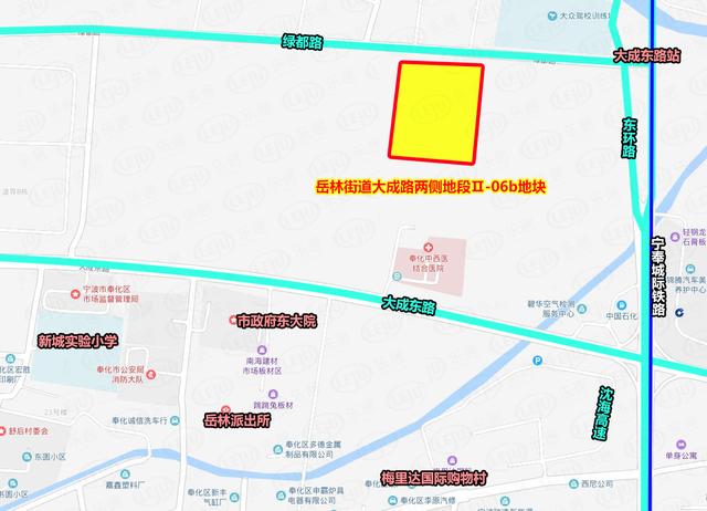 「土拍快讯」7350元/平 绿城拿下奉化岳林街道地块