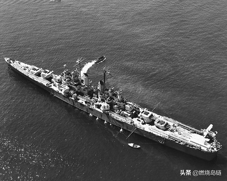 二战中美国海军装备最多的巡洋舰克利夫兰级轻巡洋舰