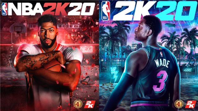 nba2k20封面球星公布戴维斯韦德