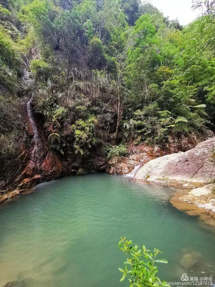 大田屏山境内竟有这么一条山涧,可以与九寨沟媲美!