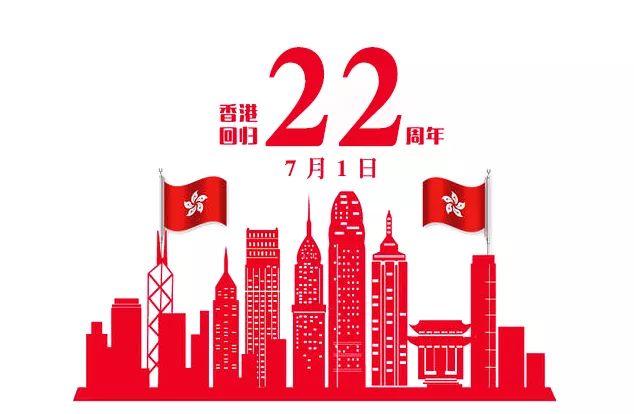 香港回归纪念日 | 热烈庆祝香港回归22周年!