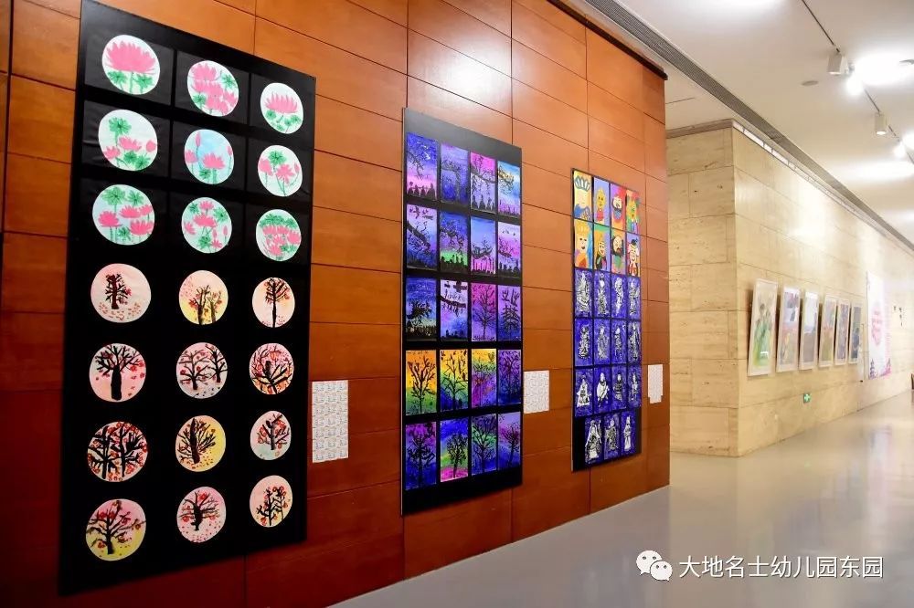 山东省美术馆大地幼儿园毕业生大型儿童画展