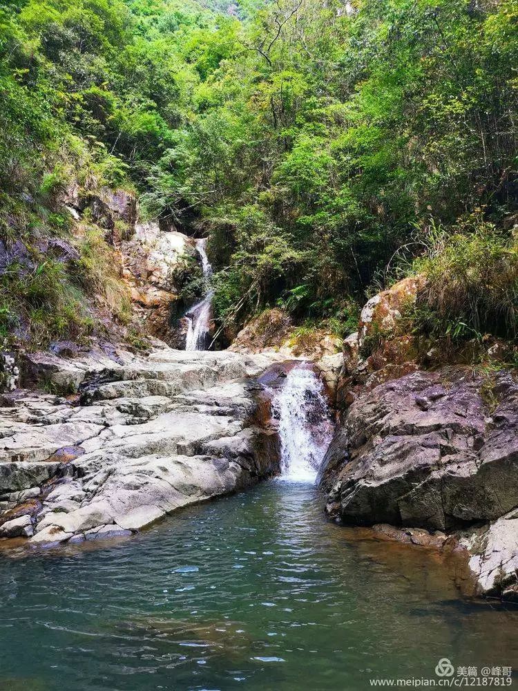 大田屏山境内竟有这么一条山涧,可以与九寨沟媲美!