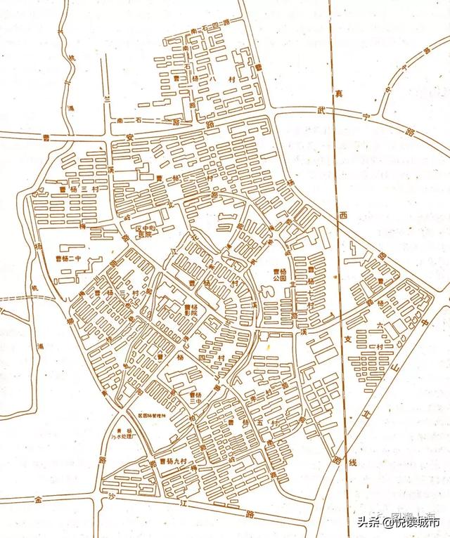 1956年划归本区后属曹杨新村街道.