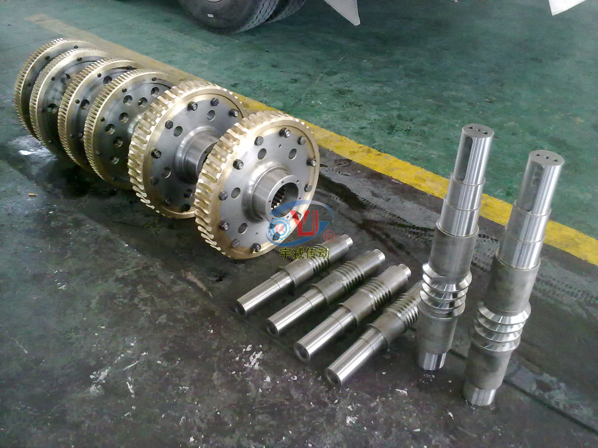 环面蜗轮蜗杆 平面二次包络环面蜗杆传动 平面二次包络环面蜗杆蜗轮副