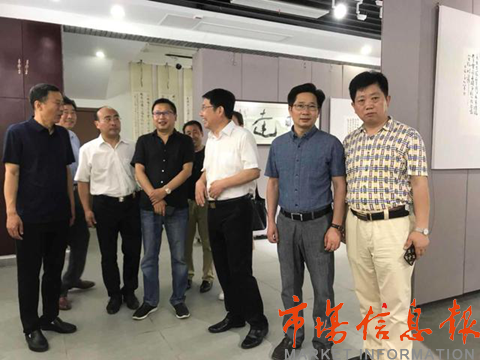 江军书法作品展在淮安区隆重举行