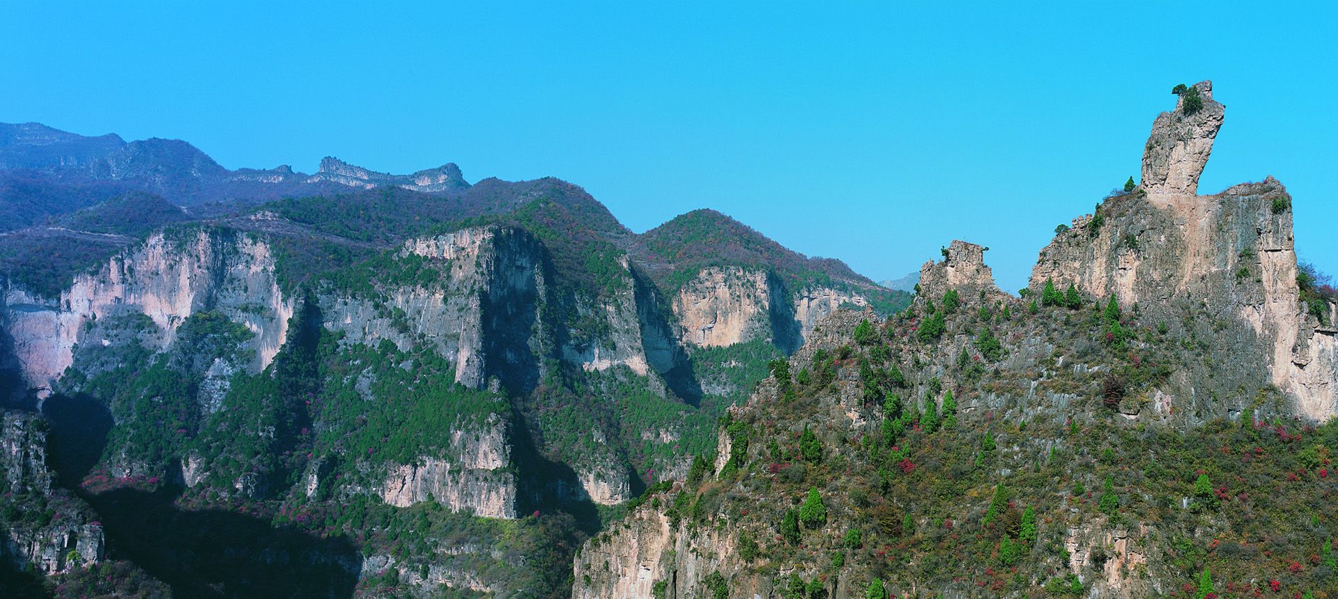 自驾最美大峡谷, 山西壶关太行山大峡谷,一幅雄奇