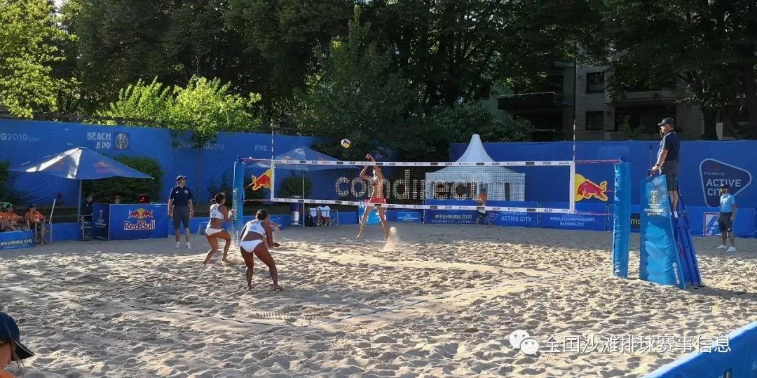 2019年世界沙滩排球锦标赛第4个比赛日,王凡/夏欣怡获得小组第2名