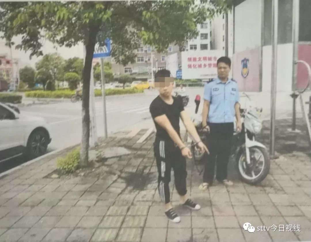 视频在澄海海关门口持械殴打路人的鬼火帮被警方抓获,年龄最小才.