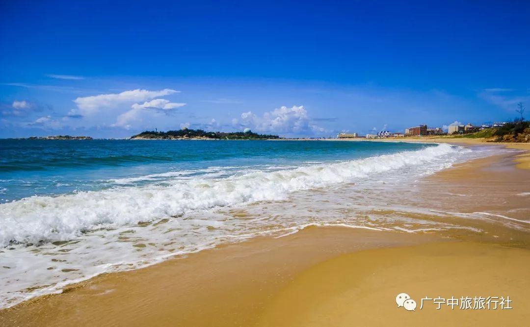 广东最美的十大海滩之一汕尾红海湾广东爱琴海浪漫风车岛留倩影望海观