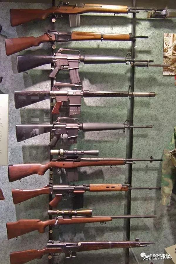 越南战争中美军所使用的步枪