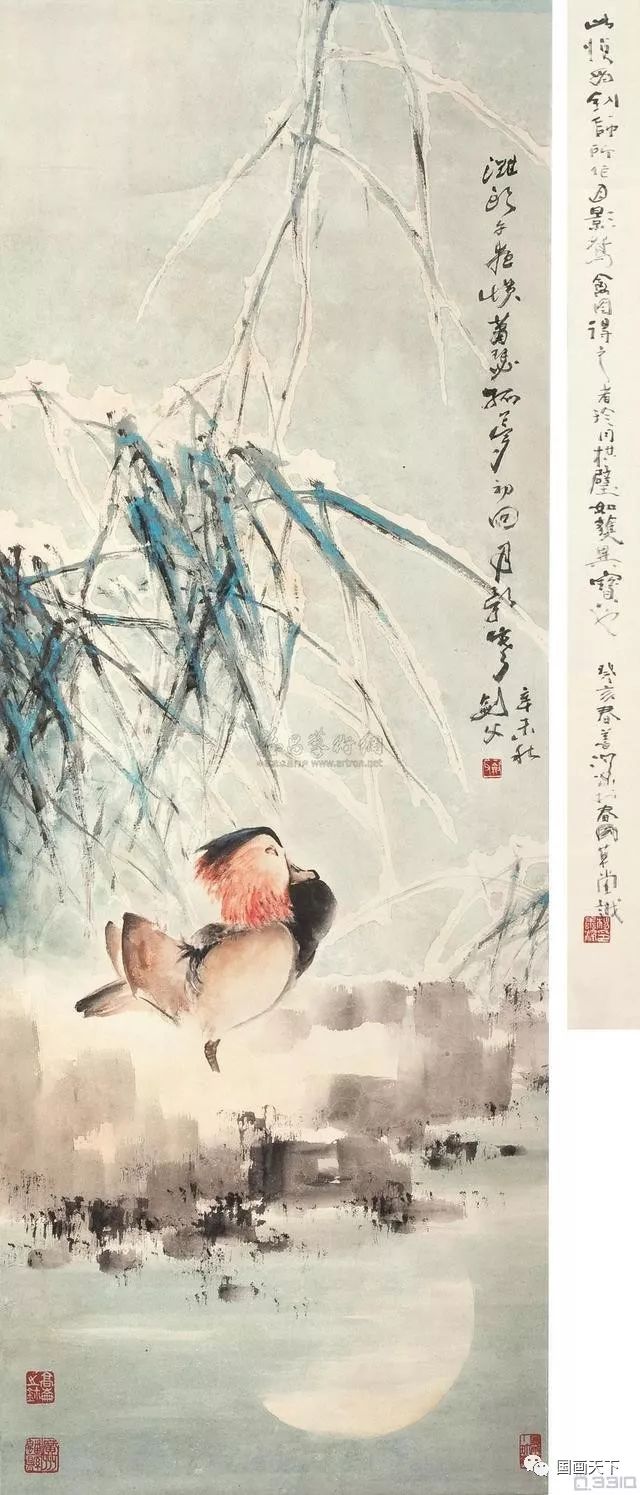 岭南画派创始人之一高剑父国画作品赏析