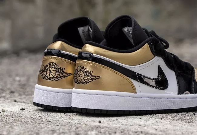 黑金脚趾 air jordan 1 low 最新实物来