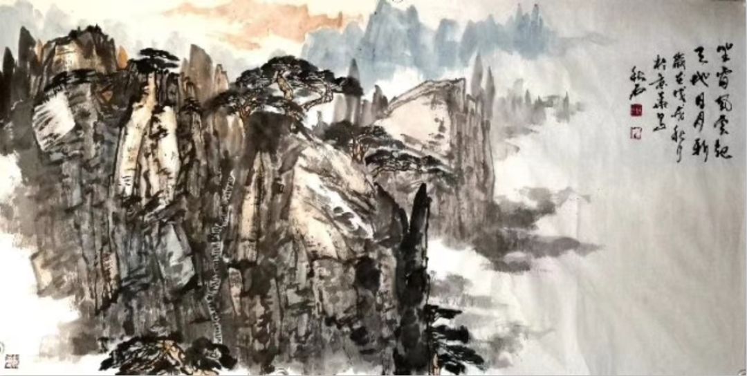 艺展中国著名画家卢秋石中国画作品展