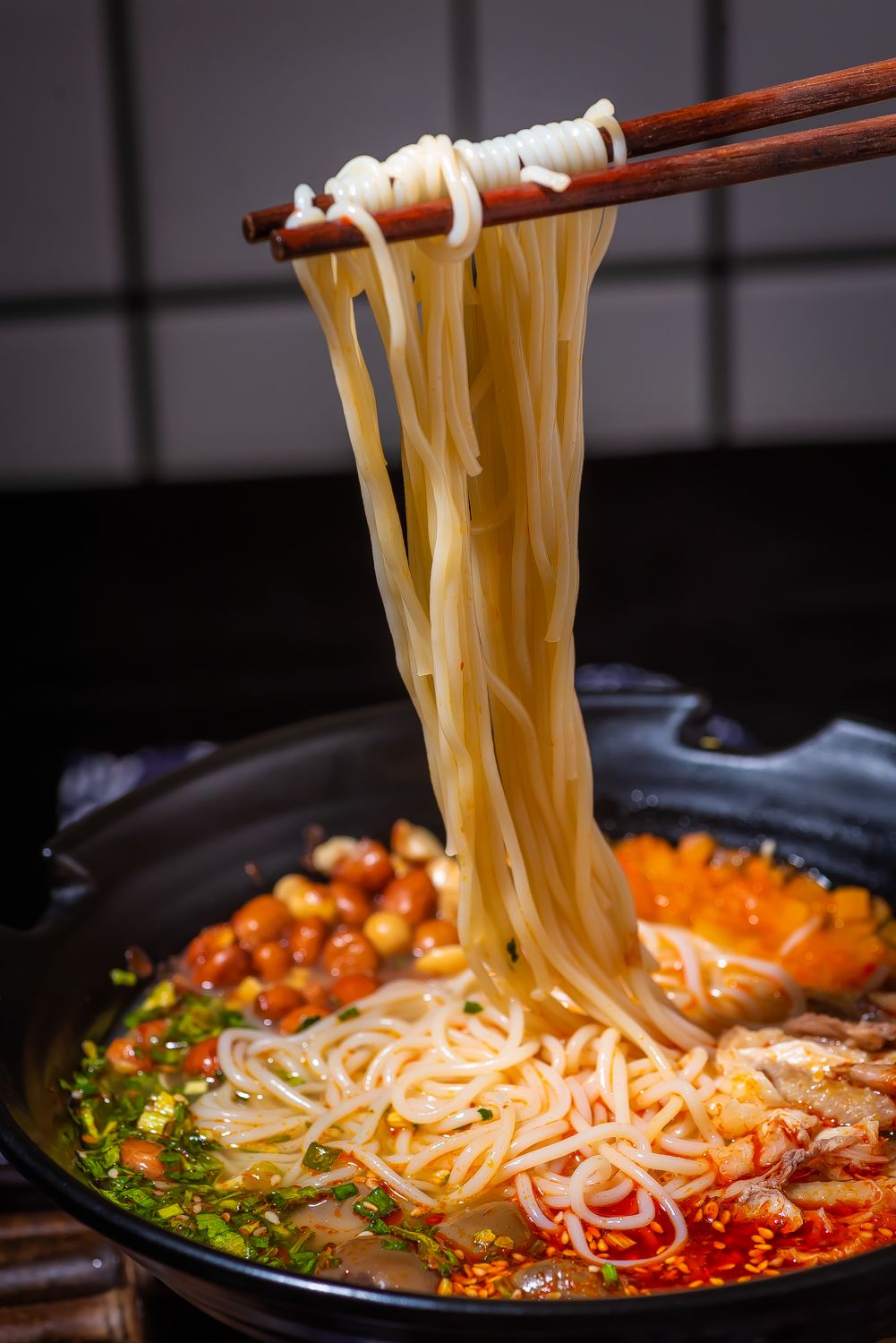 的徐州米线再出新口味麻辣鸡丝酸豆角超惊艳还有让人上瘾的沛县冷面