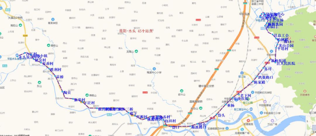 3,停靠站点:昆阳车站←→农业大楼←→县审批中心←→昆阳二小