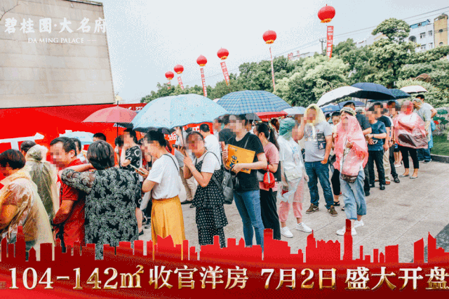 为了更配得上您的眼光 碧桂园·大名府 7月2日 约104-142㎡收官洋房