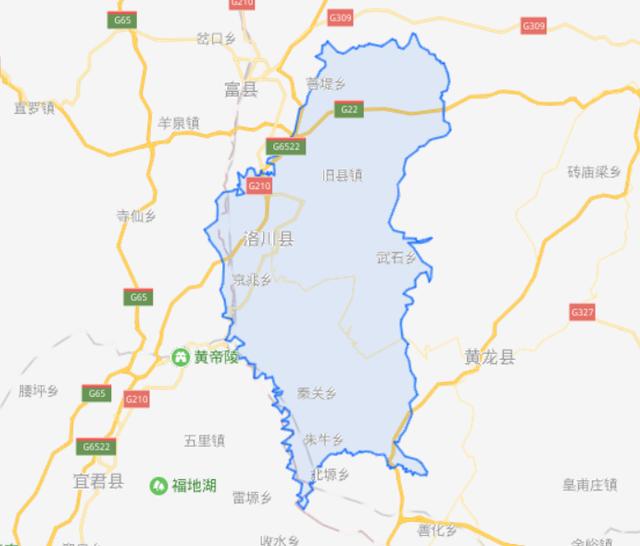 陕西省一个县,人口超20万,因为一条河而得名!