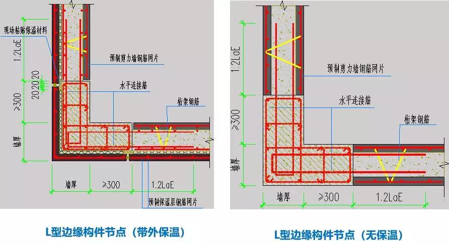 t型边缘构件节点