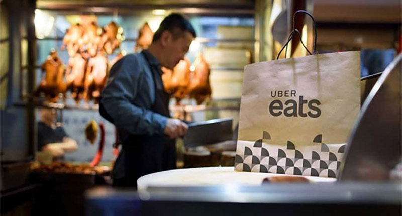 光送外卖还不够，Uber Eats 尝试手机点单服务
