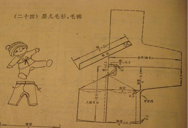 直筒裤裁剪