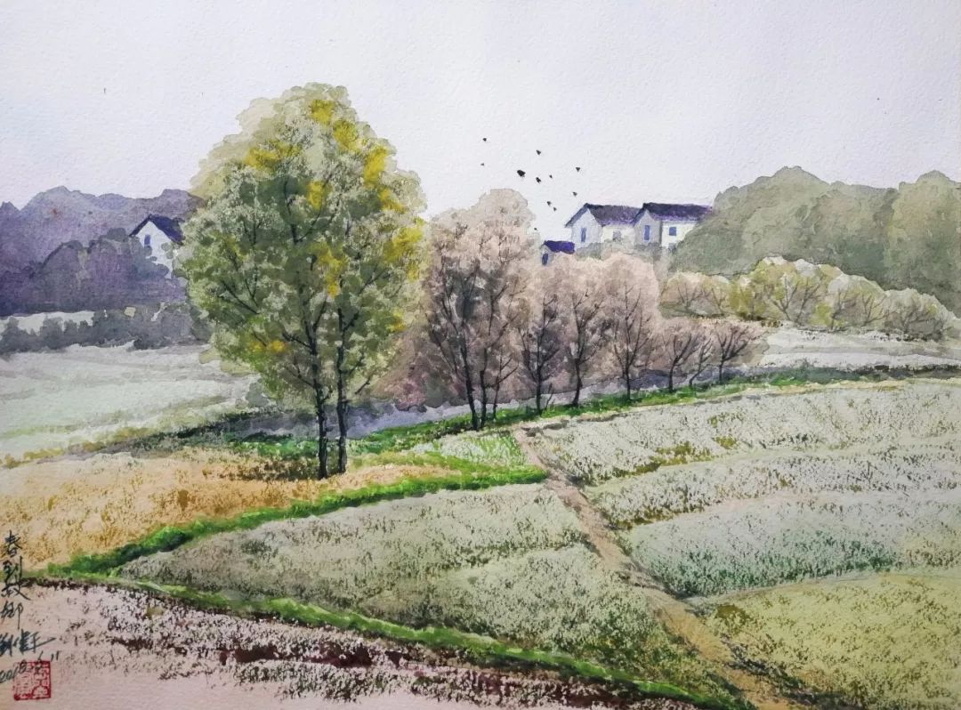 《艺展中国》刘伟平水彩画作品展