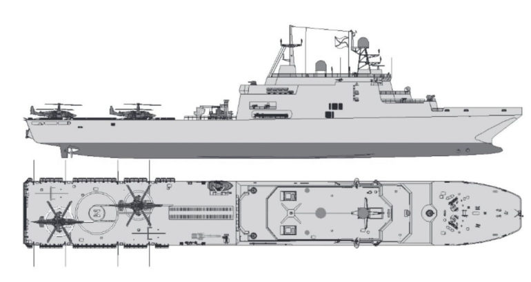 原创俄罗斯开建新一代坦克登陆舰,现代化的两栖战舰何时才能出现?