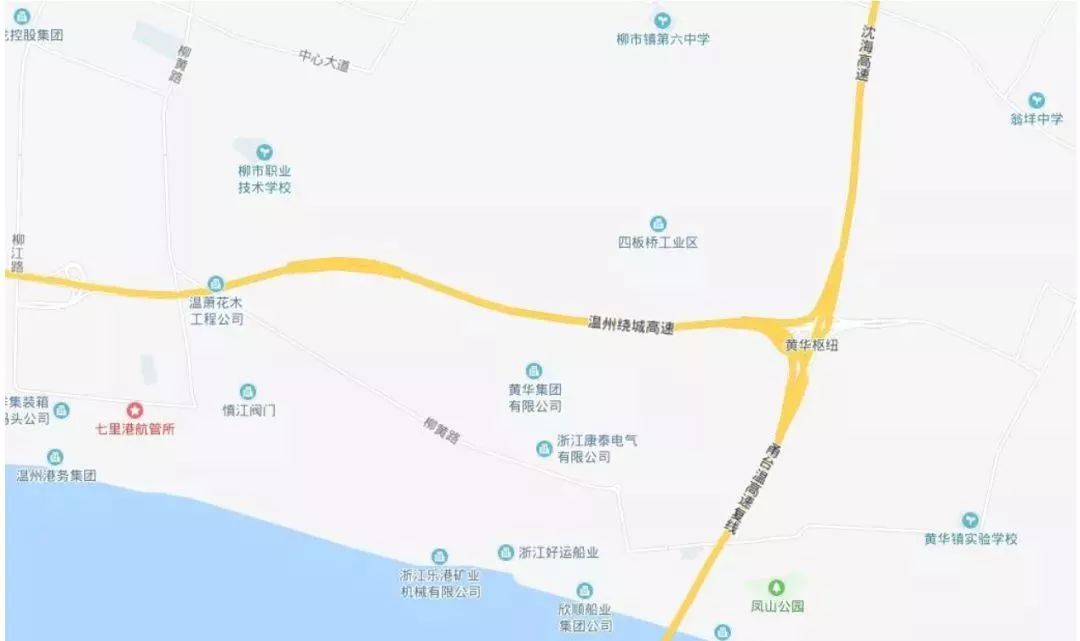 乐清人注意瓯江北口大桥上跨黄华枢纽施工这几段高速需绕行