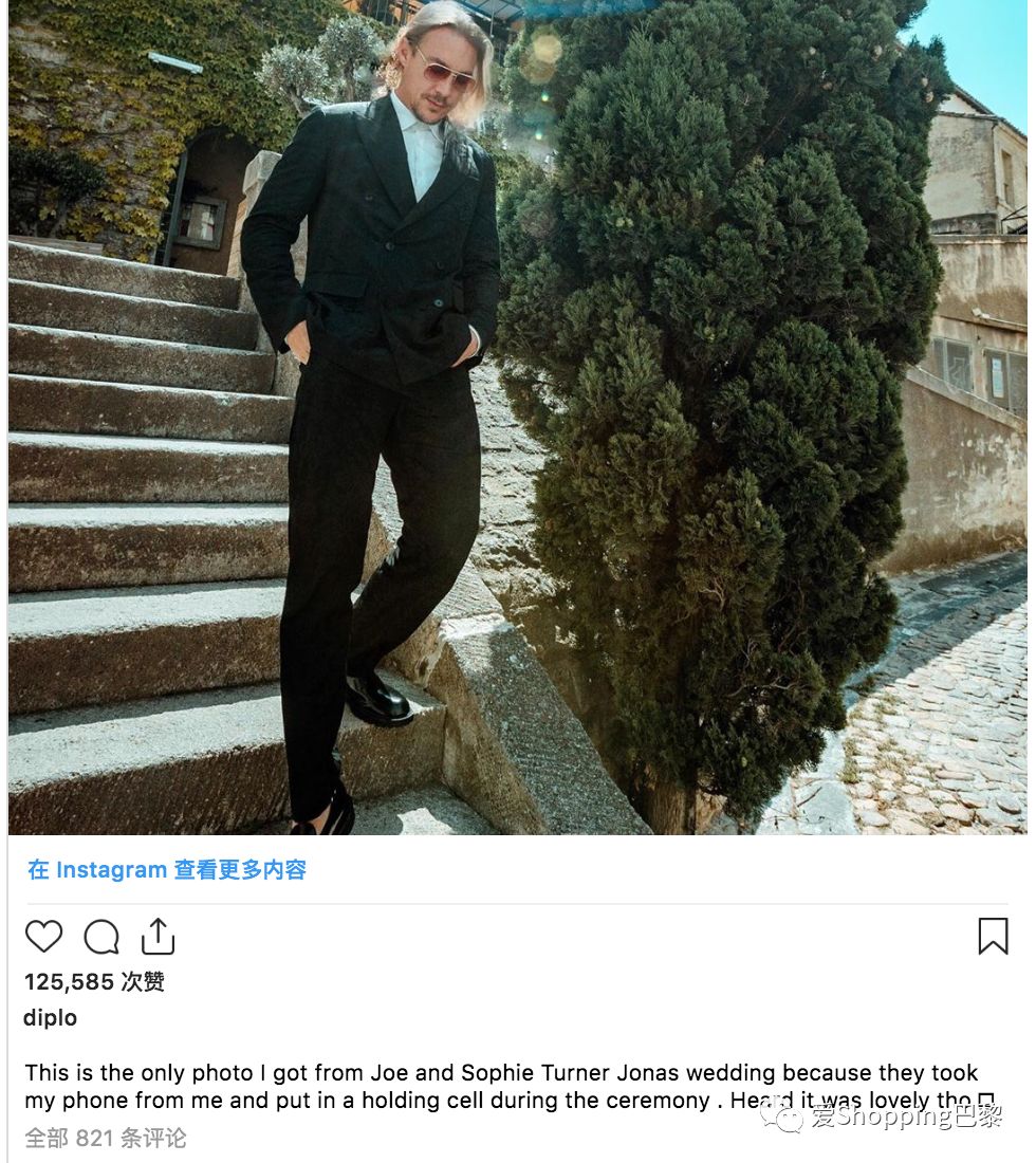 伴郎团阵容华丽惊现二哈人家都有14万粉丝权游女主Sansa法国大婚全部内幕