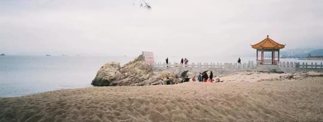 舟山岱山岛海滩红色之旅红色主题团建走起