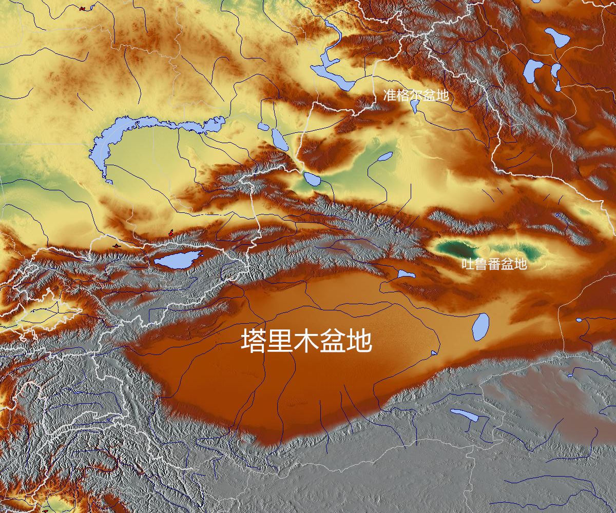 塔里木盆地 所在位置面积:40万平方公里所处大洲:亚洲塔里木盆地来自