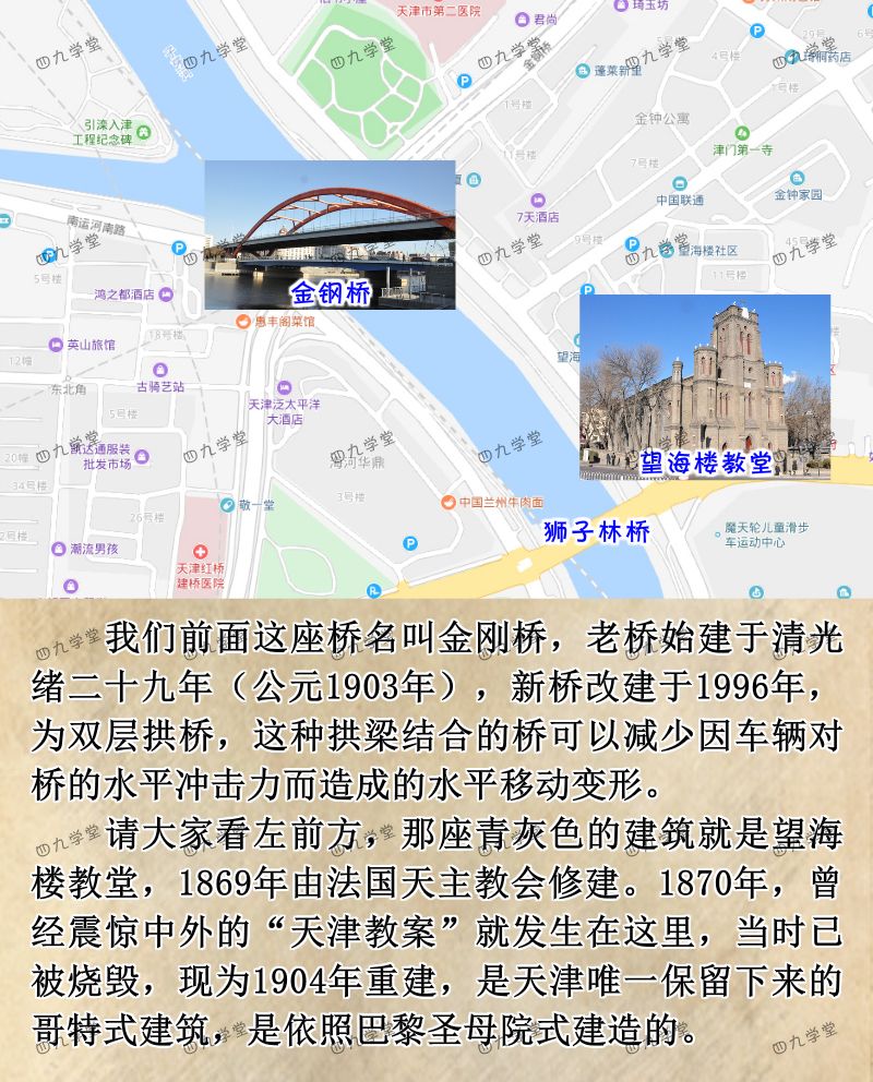 【导游词】天津 海河游览线