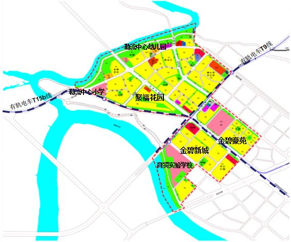 佛山市顺德区勒流街道城西片区控制性详细规划 批后