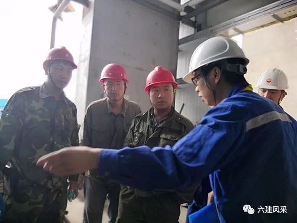 吉林项目部新建1号炉锅炉本体风压试验一次性