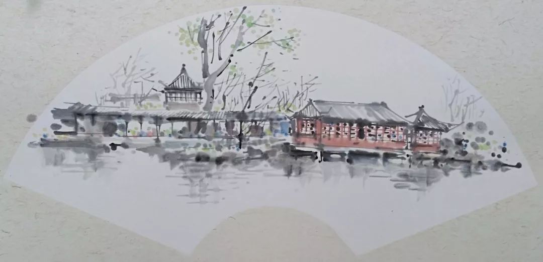 艺展中国刘开海园林绘画作品展