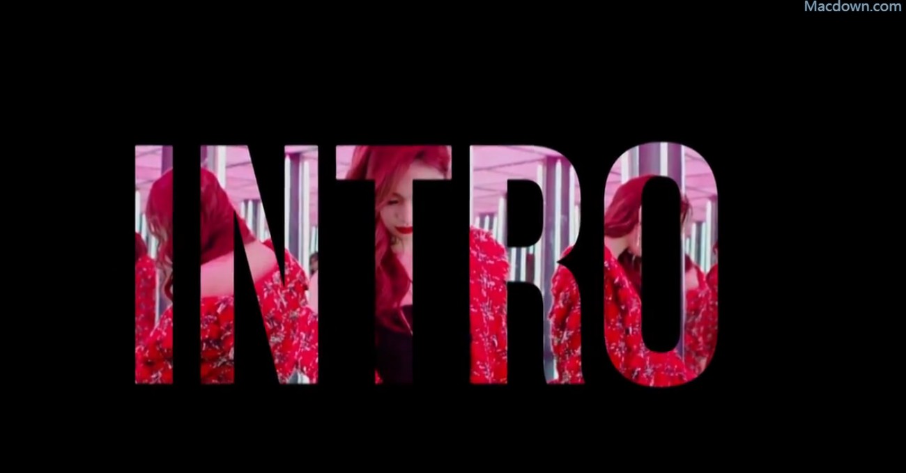 现代文本动画和时尚的快速过渡效果Pr模板