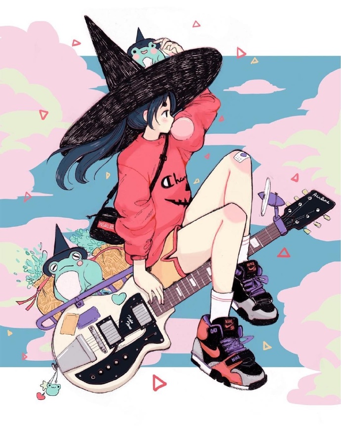 酷女孩 | 作者:智利插画师crisalys-王氏教育