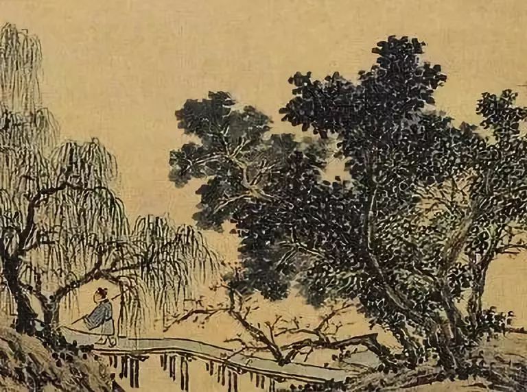 赏画| 明 沈周《京江送远图》