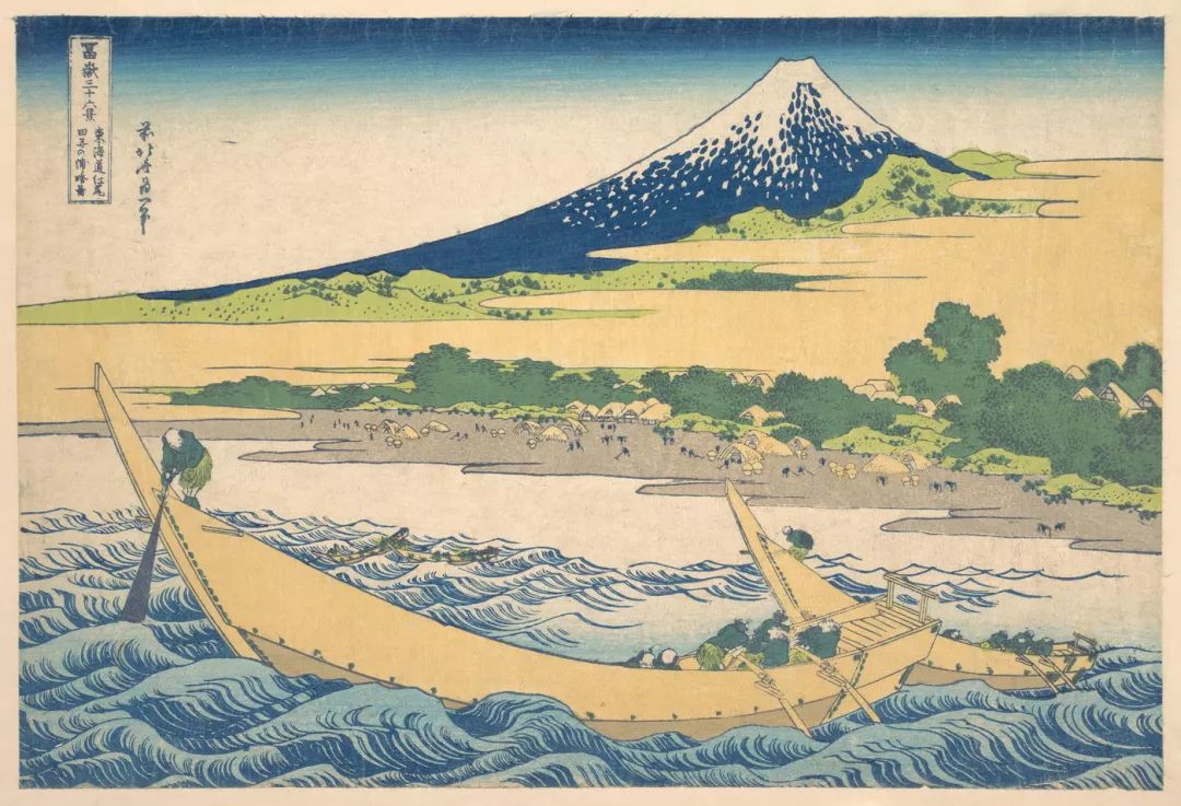 梵高,莫奈都曾模仿他的画,至今无人能超越_东海道