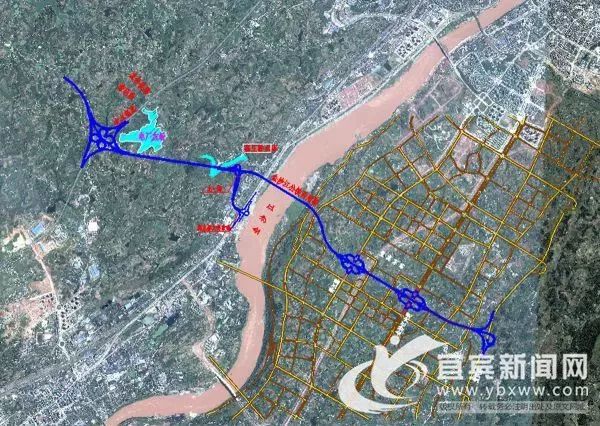 不走224!15分钟速通城北和南岸,宜宾这条公路通车时间是