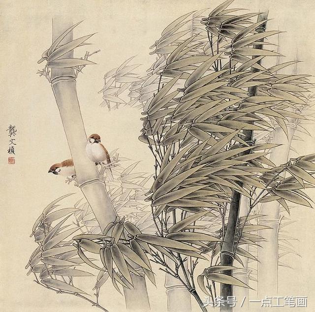 不可一日无此君——精美工笔竹画欣赏