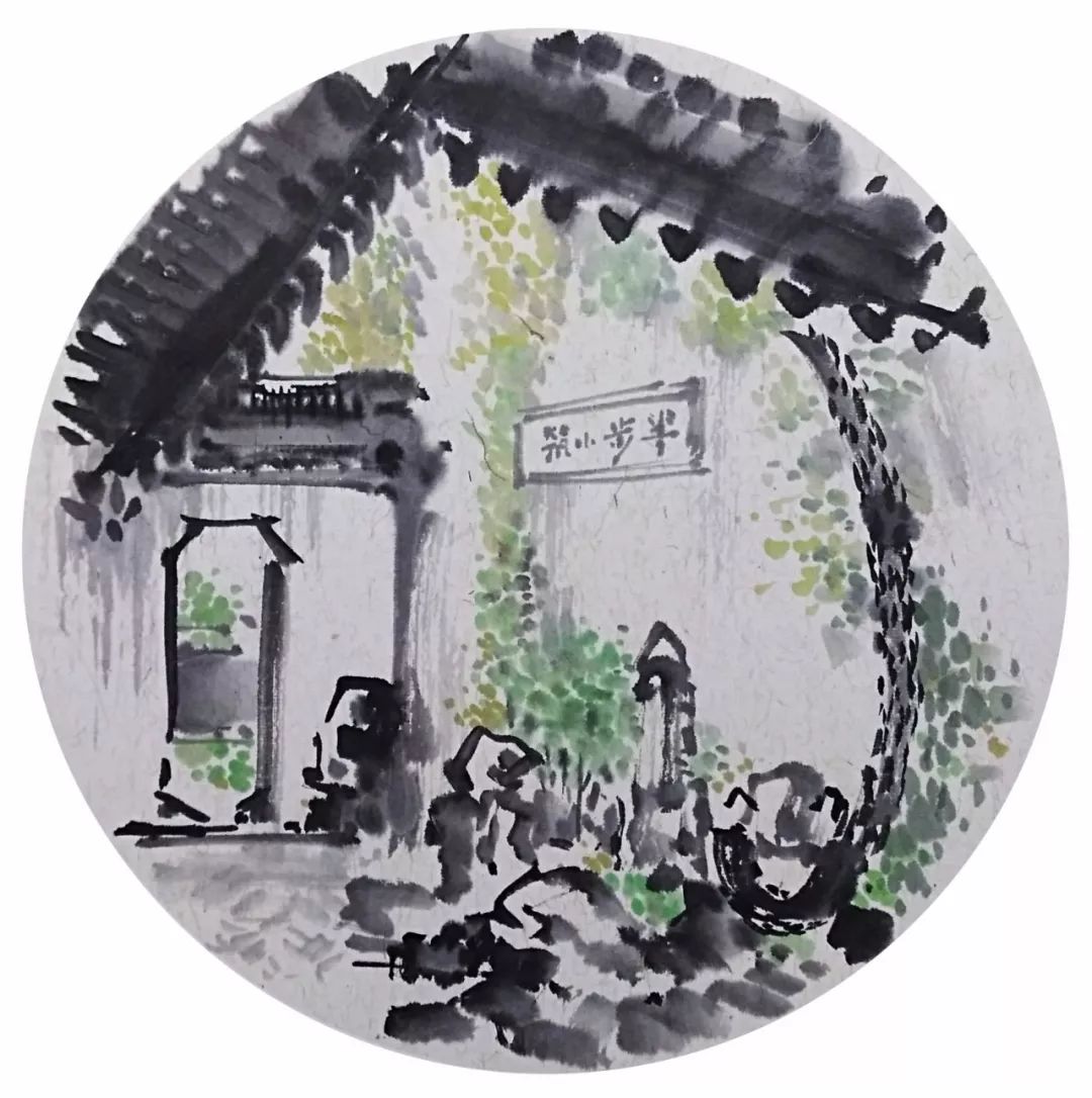艺展中国刘开海园林绘画作品展