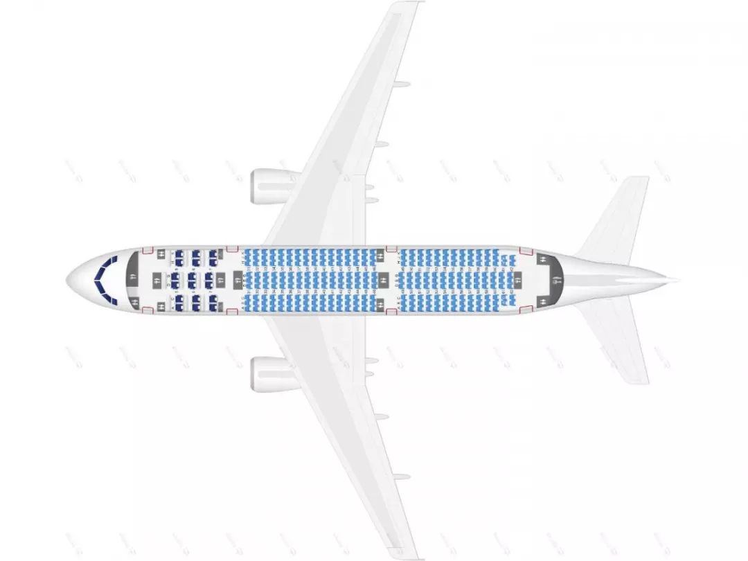 南航波音787客舱布局图
