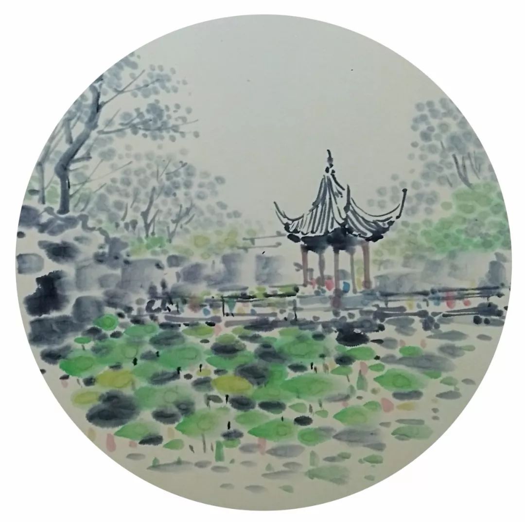 《艺展中国》刘开海园林绘画作品展