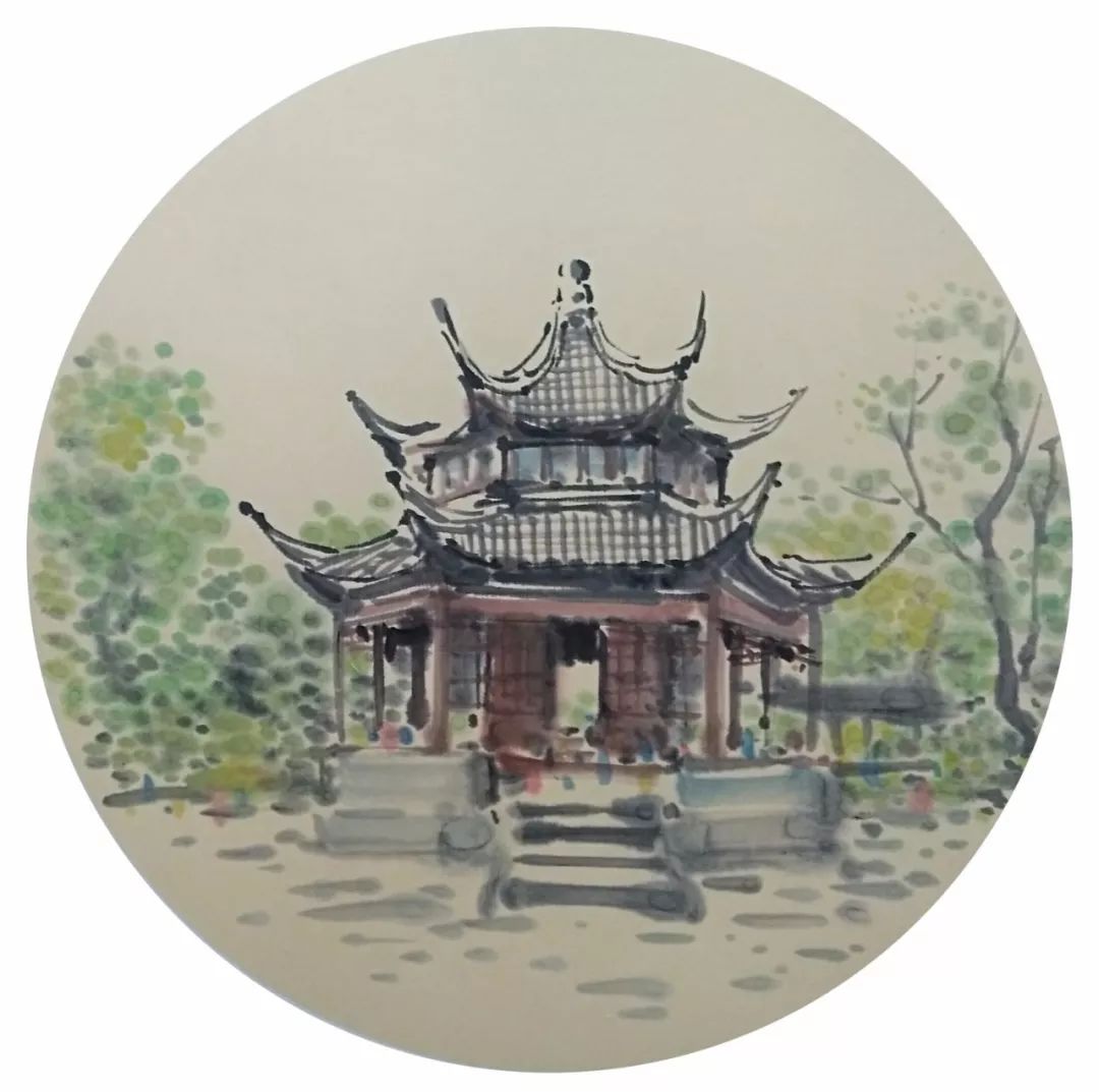 艺展中国刘开海园林绘画作品展