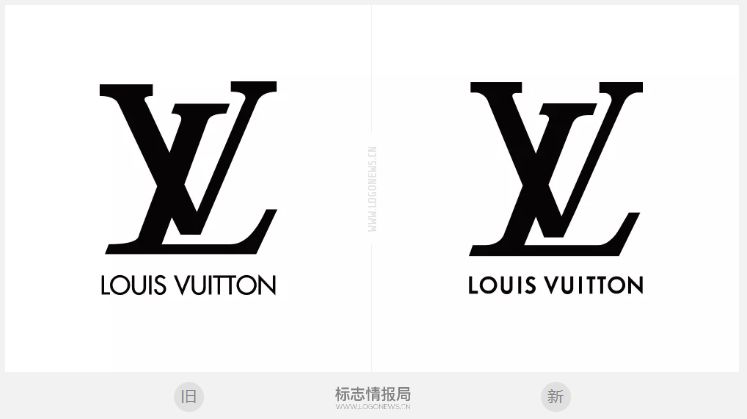 lv换logo了