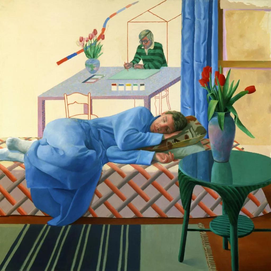 被誉为“英国艺术教父”的大卫· 霍克尼 | David Hockney_作品