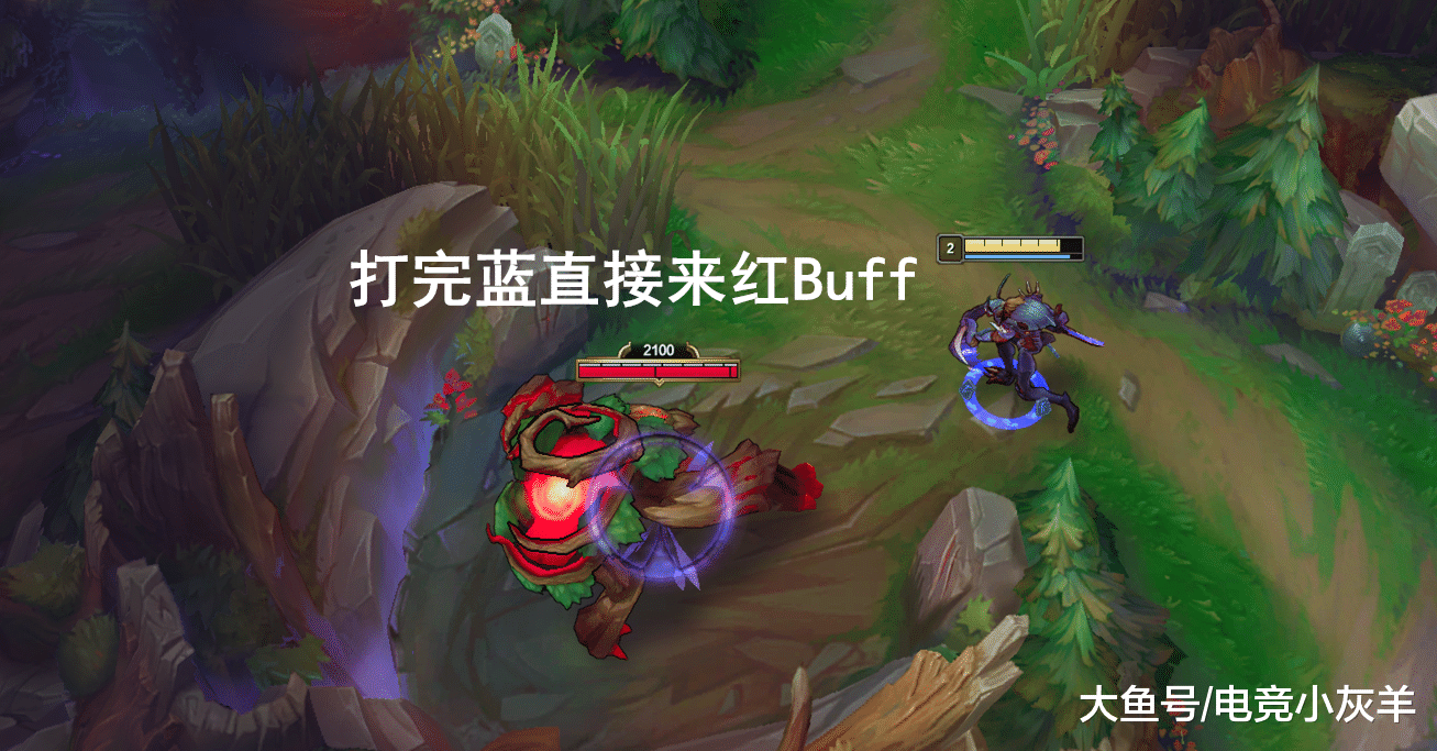 lol上单红buff帮我放个眼不我怕被对面打野抓死