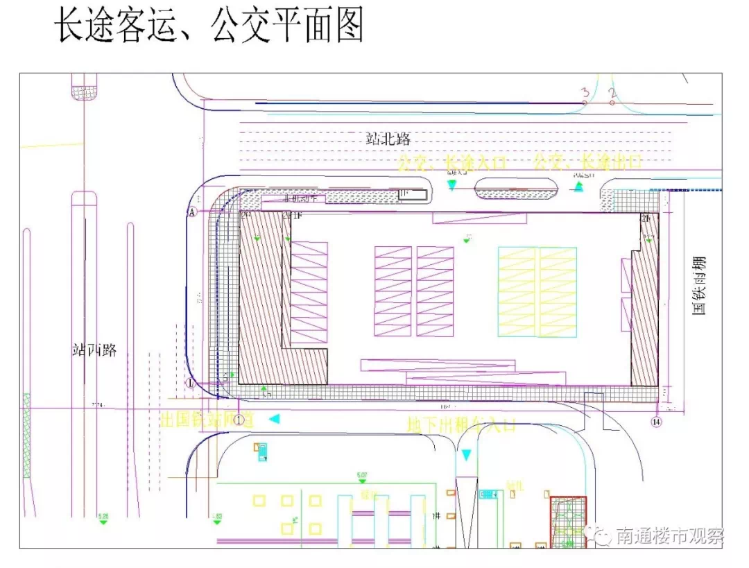 沪通铁路南通西站效果图,总平面图…出炉啦!站区枢纽工程公示