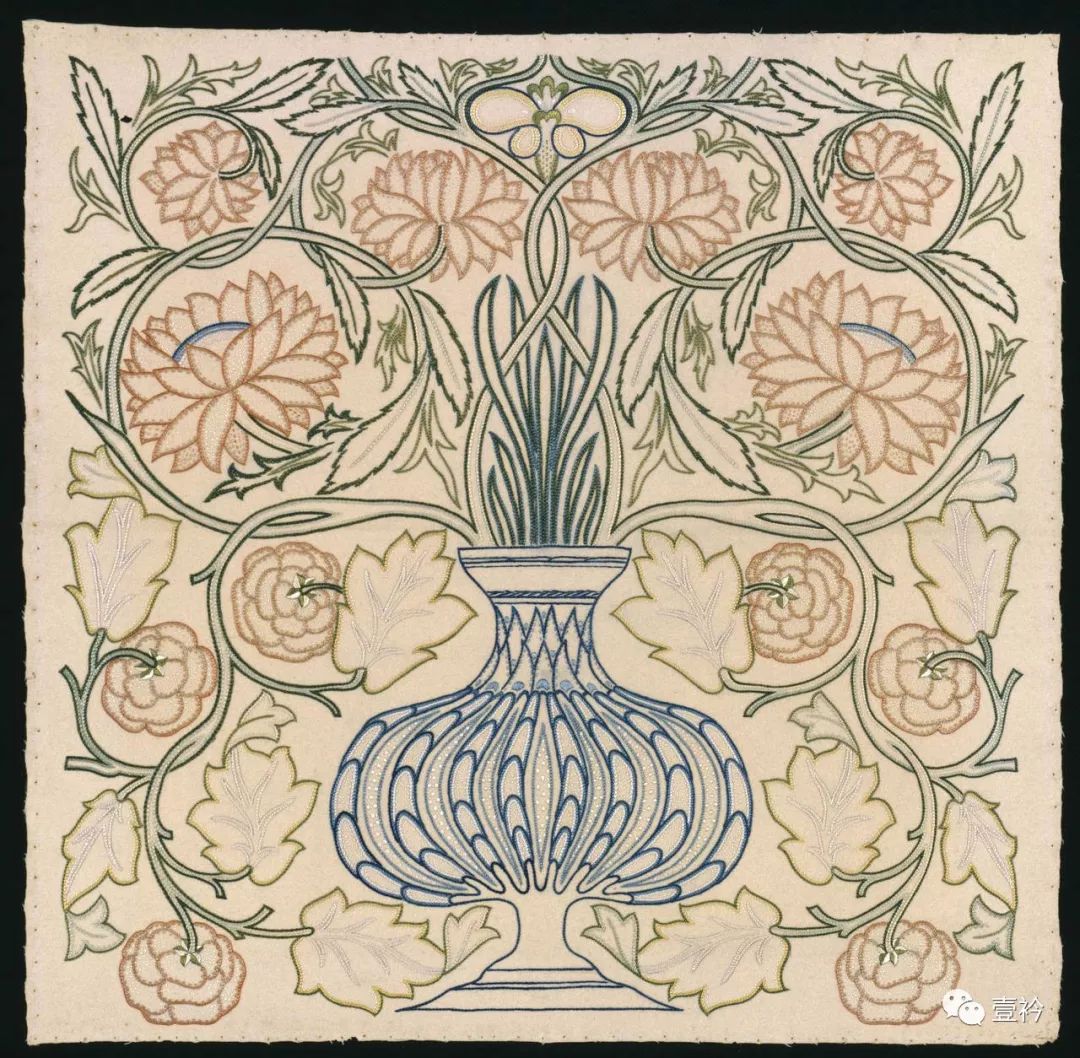 19世纪工艺美术运动创始人 | "植物印花设计大师"william morris